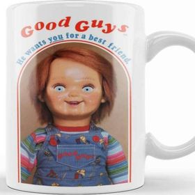 Baskı Dükkanı KB10327 Chucky He Wants You For A Best Friend Porselen Kupa Bardak