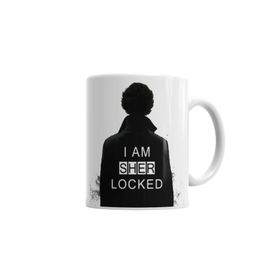 Baskı Dükkanı KB1034 Sherlocked Sherlock Holmes Porselen Kupa Bardak
