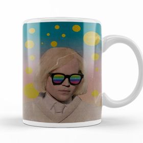 Baskı Dükkanı KB10349 Cool Man Porselen Kupa Bardak