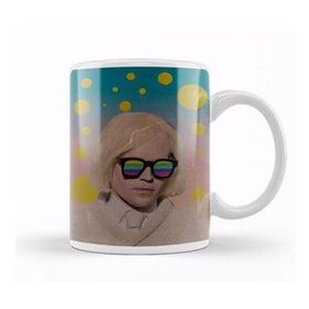 Baskı Dükkanı KB10349 Cool Man Porselen Kupa Bardak