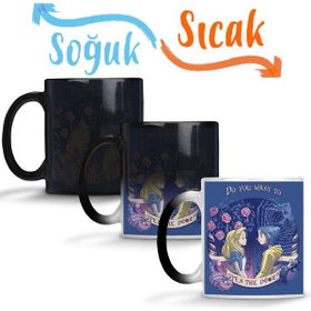 Baskı Dükkanı KB10350 Coraline Alice Porselen Kupa Bardak