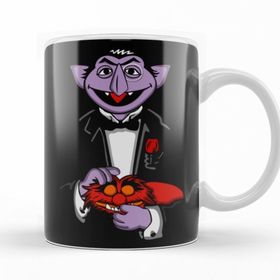 Baskı Dükkanı KB10354 Count Von The Countfather Porselen Kupa Bardak