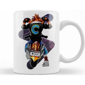 Baskı Dükkanı KB10357 Crash Bandicoot Badass Porselen Kupa Bardak