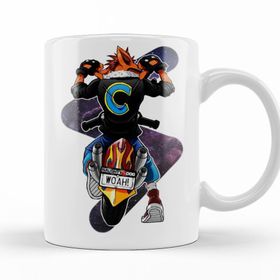 Baskı Dükkanı KB10357 Crash Bandicoot Badass Porselen Kupa Bardak
