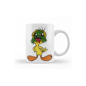 Baskı Dükkanı KB10364 Creepy Reptilian Tweety Porselen Kupa Bardak