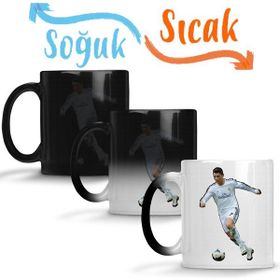 Baskı Dükkanı KB10365 Cristiano Ronaldo The Machine Ronaldo Porselen Kupa Bardak
