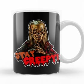 Baskı Dükkanı KB10367 Crypt Keeper Stay Creepy Porselen Kupa Bardak