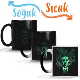 Baskı Dükkanı KB10369 Cthulhu Night Porselen Kupa Bardak