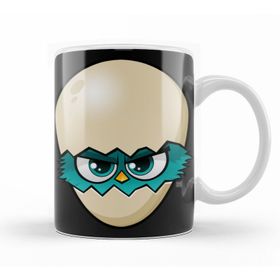 Baskı Dükkanı KB10374 Cute Bırdıes Braın Porselen Kupa Bardak