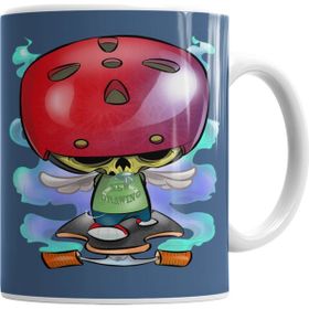 Baskı Dükkanı KB10375 Cute Bırdıes Braınskully Porselen Kupa Bardak