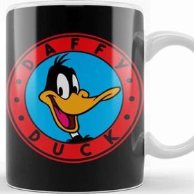 Baskı Dükkanı KB10387 Daffy Duck Porselen Kupa Bardak
