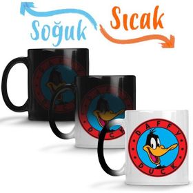Baskı Dükkanı KB10389 Daffy Duck Porselen Kupa Bardak