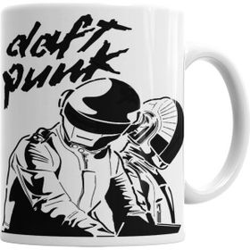 Baskı Dükkanı KB10390 Daft Punk Porselen Kupa Bardak