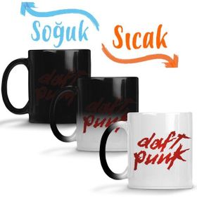 Baskı Dükkanı KB10390 Daft Punk Porselen Kupa Bardak