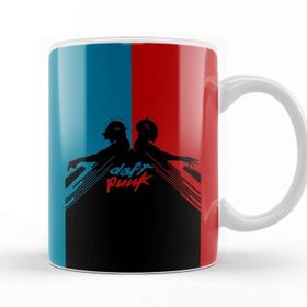 Baskı Dükkanı KB10390 Daft Punk Porselen Kupa Bardak