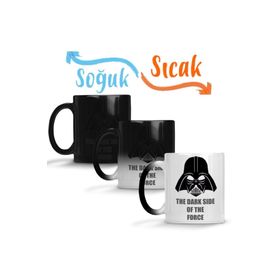 Baskı Dükkanı KB10398 Darth Vader O Lado Negro Da Força Porselen Kupa Bardak