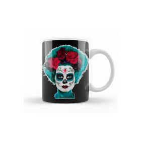 Baskı Dükkanı KB10404 Day Of The Dead Bride Porselen Kupa Bardak