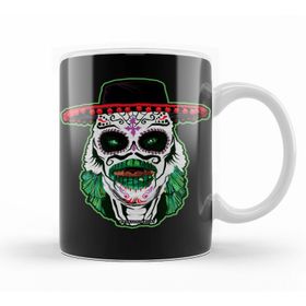 Baskı Dükkanı KB10405 Day Of The Dead Creature Porselen Kupa Bardak