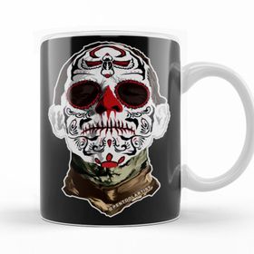 Baskı Dükkanı KB10406 Day Of The Dead Mummy Porselen Kupa Bardak