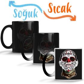 Baskı Dükkanı KB10406 Day Of The Dead Mummy Porselen Kupa Bardak