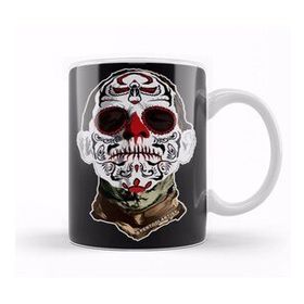 Baskı Dükkanı KB10406 Day Of The Dead Mummy Porselen Kupa Bardak