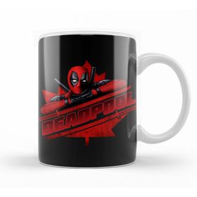 Baskı Dükkanı KB10410 Deadpool I Am Canadian Porselen Kupa Bardak