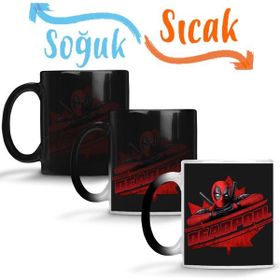 Baskı Dükkanı KB10410 Deadpool I Am Canadian Porselen Kupa Bardak
