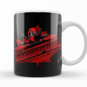 Baskı Dükkanı KB10410 Deadpool I Am Canadian Porselen Kupa Bardak
