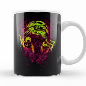 Baskı Dükkanı KB10412 Death Caveira Porselen Kupa Bardak