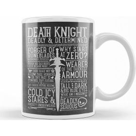 Baskı Dükkanı KB10413 Death Knight Porselen Kupa Bardak