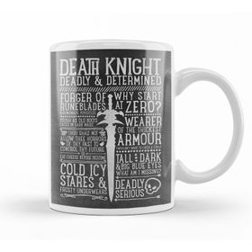 Baskı Dükkanı KB10413 Death Knight Porselen Kupa Bardak