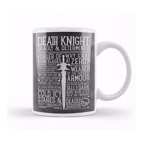 Baskı Dükkanı KB10413 Death Knight Porselen Kupa Bardak