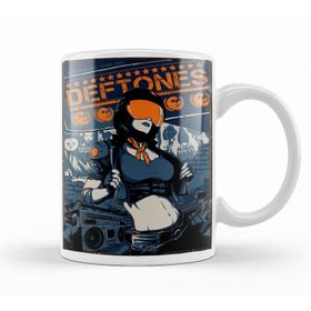 Baskı Dükkanı KB10420 Deftones Esta Arte Foi Feita Por Ufubuk Porselen Kupa Bardak