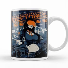 Baskı Dükkanı KB10420 Deftones Esta Arte Foi Feita Por Ufubuk Porselen Kupa Bardak