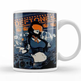 Baskı Dükkanı KB10420 Deftones Esta Arte Foi Feita Por Ufubuk Porselen Kupa Bardak