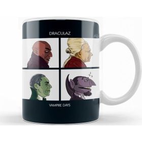 Baskı Dükkanı KB10421 Demon Days Draculaz Vampire Days Porselen Kupa Bardak