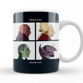 Baskı Dükkanı KB10421 Demon Days Draculaz Vampire Days Porselen Kupa Bardak