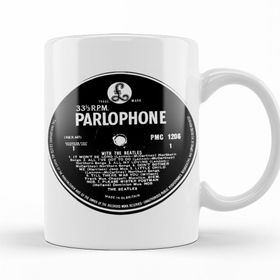 Baskı Dükkanı KB10439 Disco Tag Parlophone Porselen Kupa Bardak