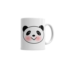 Baskı Dükkanı KB1044 Sevimli Panda Porselen Kupa Bardak