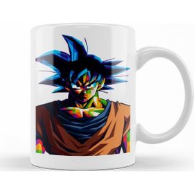 Baskı Dükkanı KB10462 Dragonball Cheeky Smile Goku Porselen Kupa Bardak