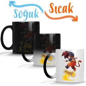 Baskı Dükkanı KB10463 Dragonball Goku Porselen Kupa Bardak