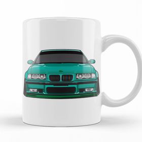 Baskı Dükkanı KB10467 E36 B Bmw Porselen Kupa Bardak