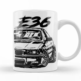 Baskı Dükkanı KB10468 E36 Dirty Style Porselen Kupa Bardak