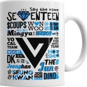 Baskı Dükkanı KB1047 Seventeen Porselen Kupa Bardak