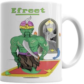 Baskı Dükkanı KB10476 Efreet Djin War Green Faction Porselen Kupa Bardak