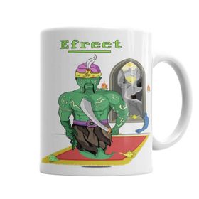 Baskı Dükkanı KB10476 Efreet Djin War Green Faction Porselen Kupa Bardak