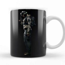 Baskı Dükkanı KB10480 Ela Rainbow Six Wiki Porselen Kupa Bardak