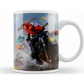 Baskı Dükkanı KB10482 Elmo The Muppet Bounty Porselen Kupa Bardak
