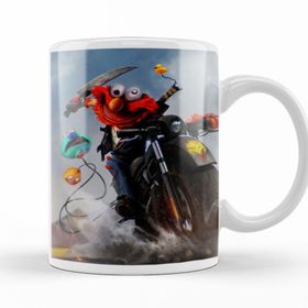 Baskı Dükkanı KB10482 Elmo The Muppet Bounty Porselen Kupa Bardak
