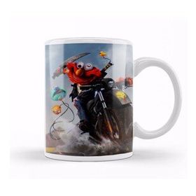 Baskı Dükkanı KB10482 Elmo The Muppet Bounty Porselen Kupa Bardak